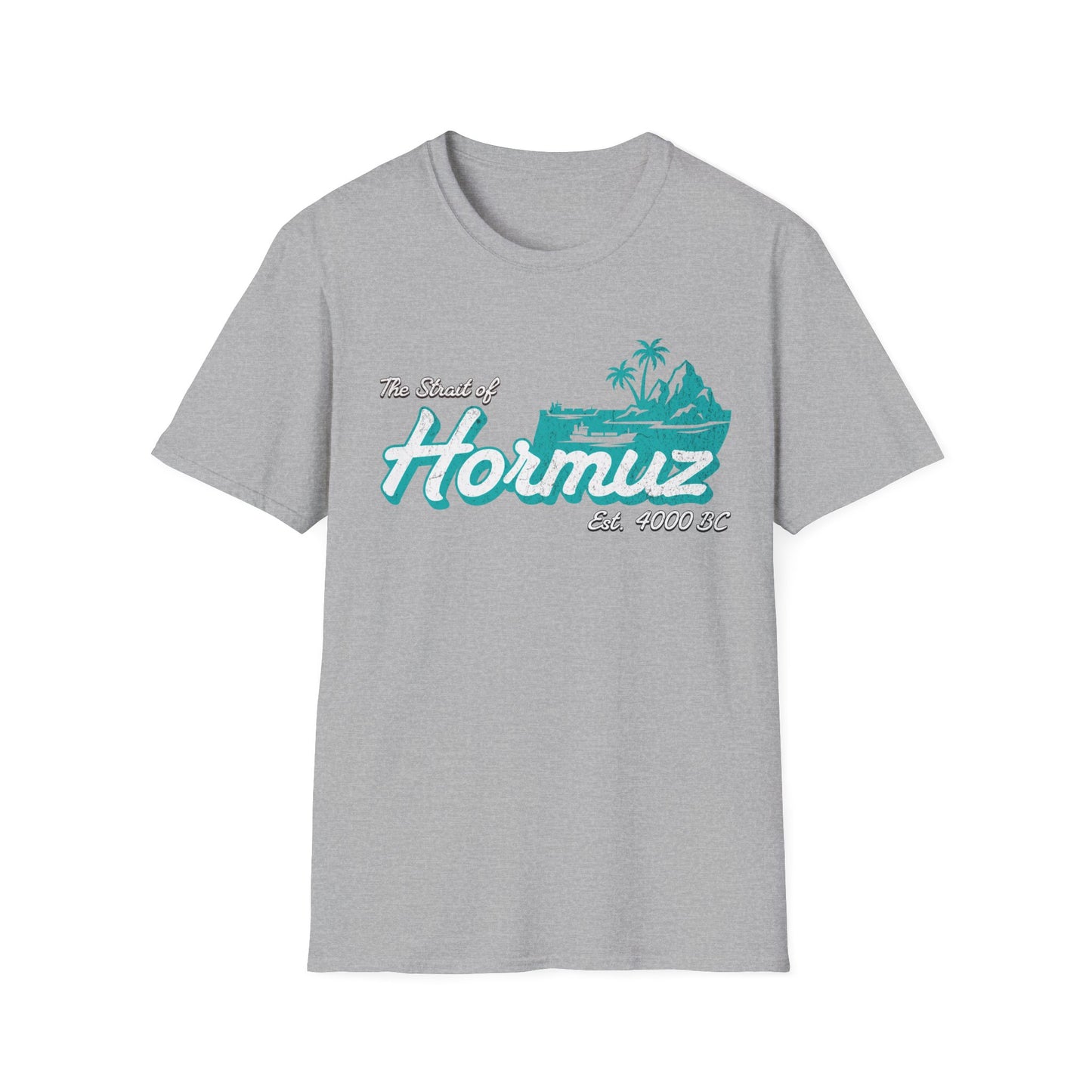 Strait of Hormuz Scene Unisex T-Shirt