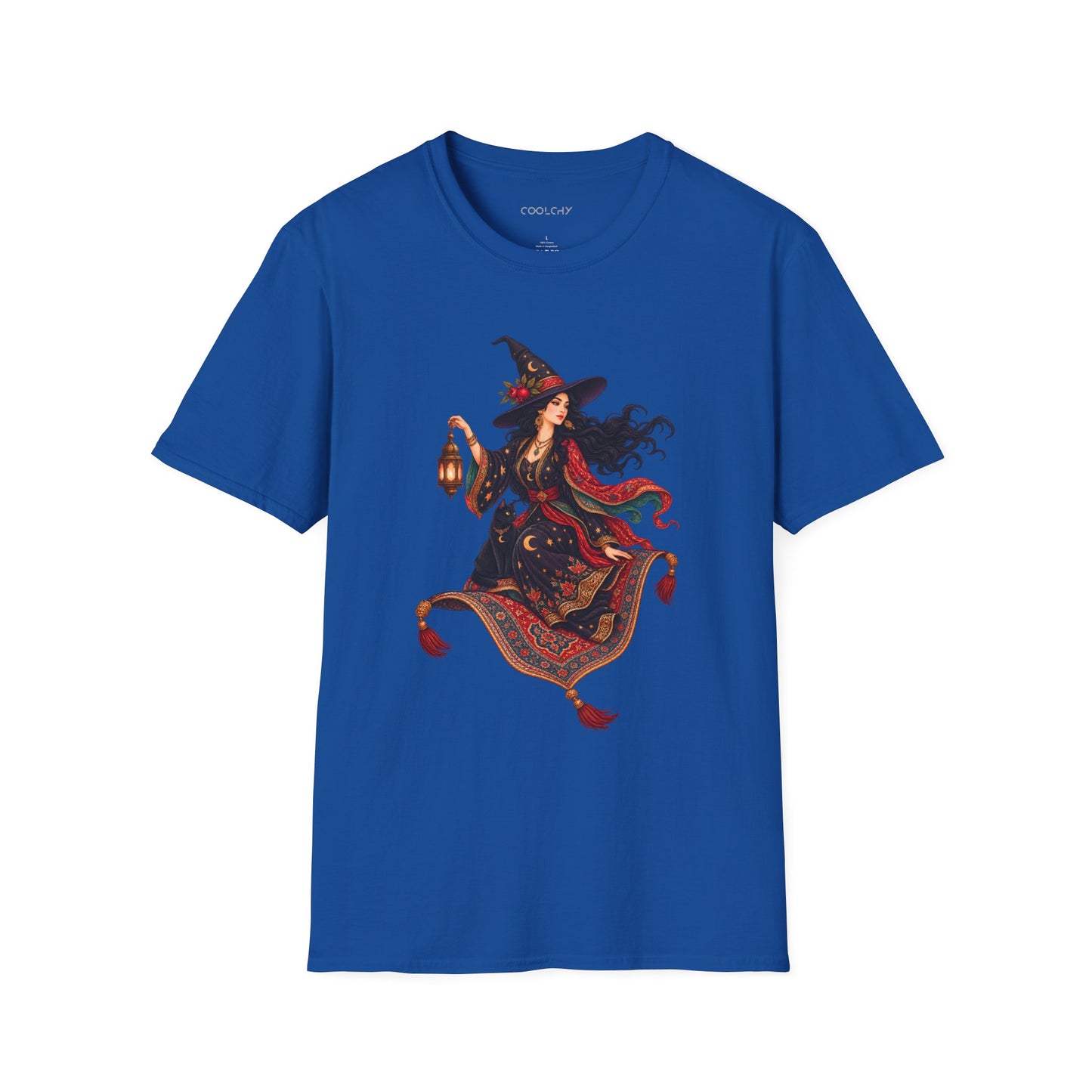 Witch and the Magic Carpet Unisex T-Shirt