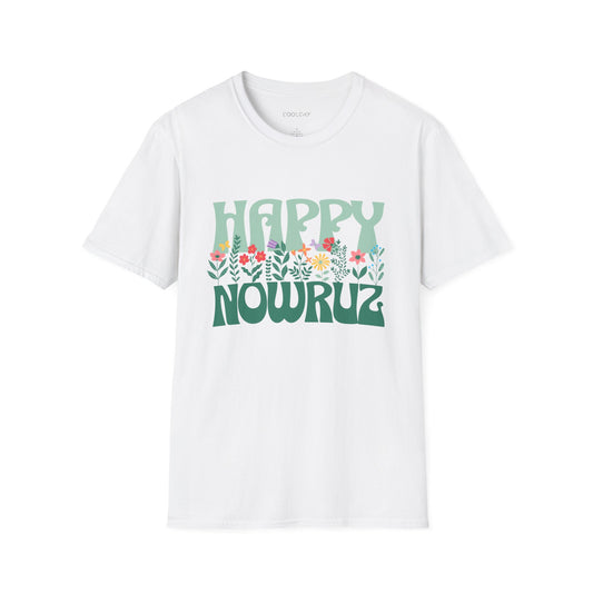 Happy Nowruz Floral Unisex T-Shirt