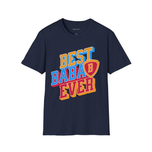 Best Baba Ever - Shield Unisex T-Shirt