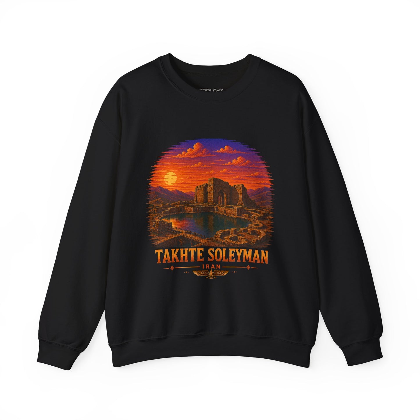 Takhte Soleyman - Pixel Art Sweatshirt