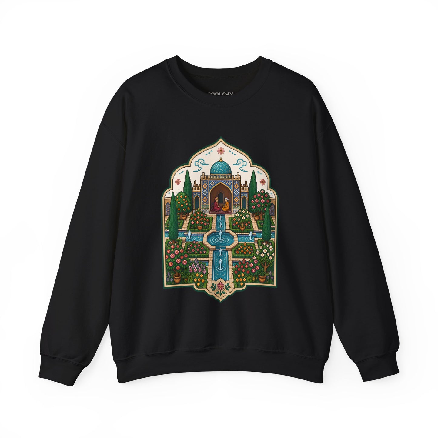 Persian Garden Miniature - Pixel Art Sweatshirt