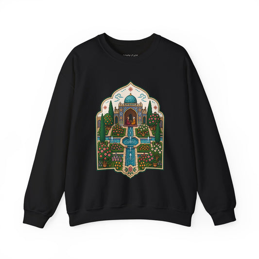 Persian Garden Miniature - Pixel Art Sweatshirt