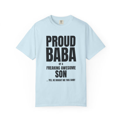 Proud Baba of a Son Premium Tee