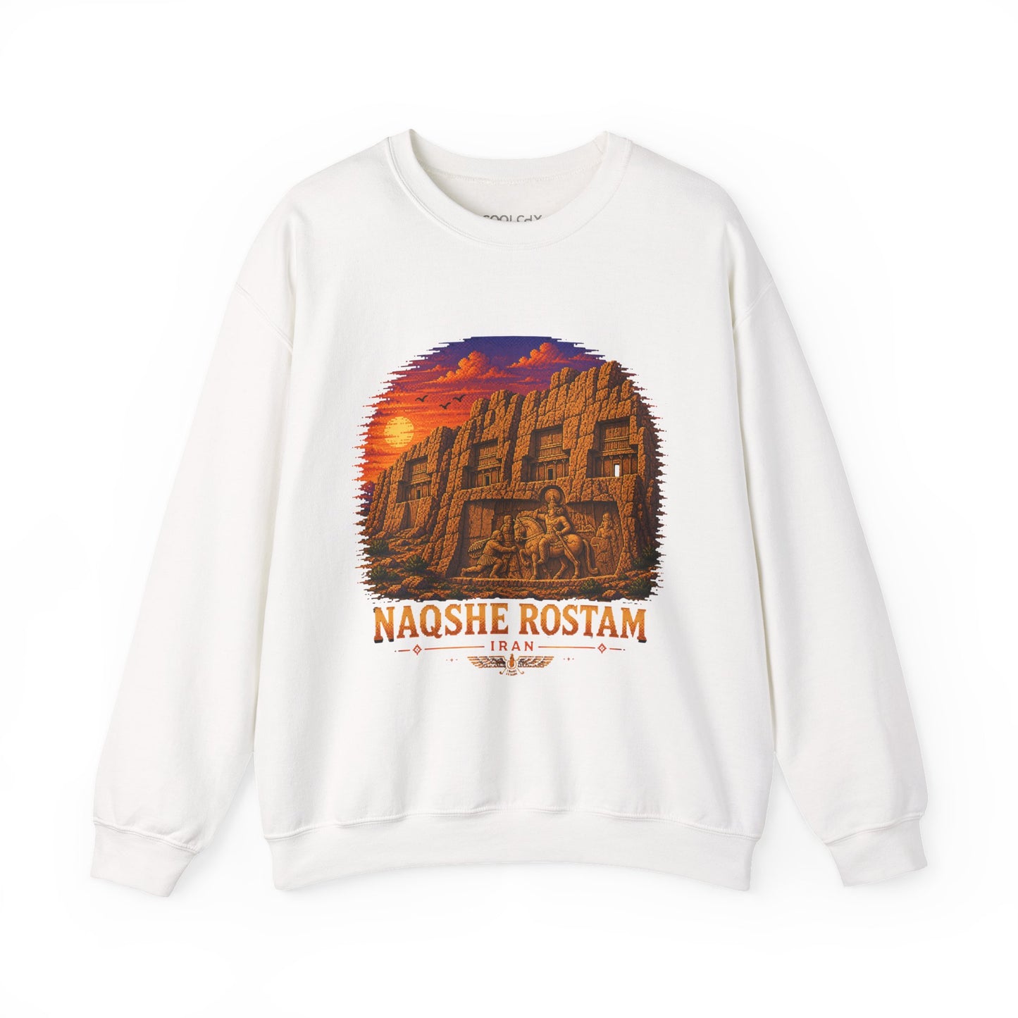 Naqshe Rostam - Pixel Art Sweatshirt