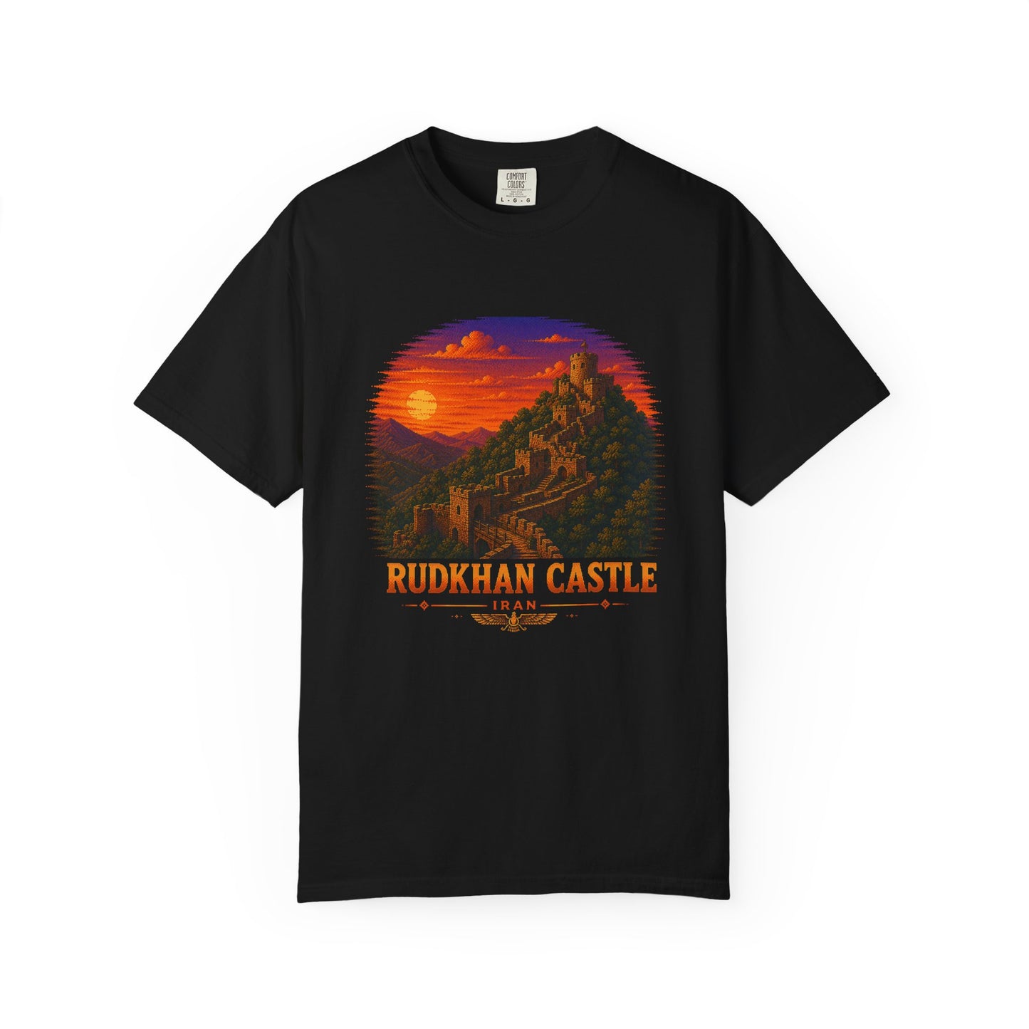 Rudkhan Castle - Pixel Art Premium Tee