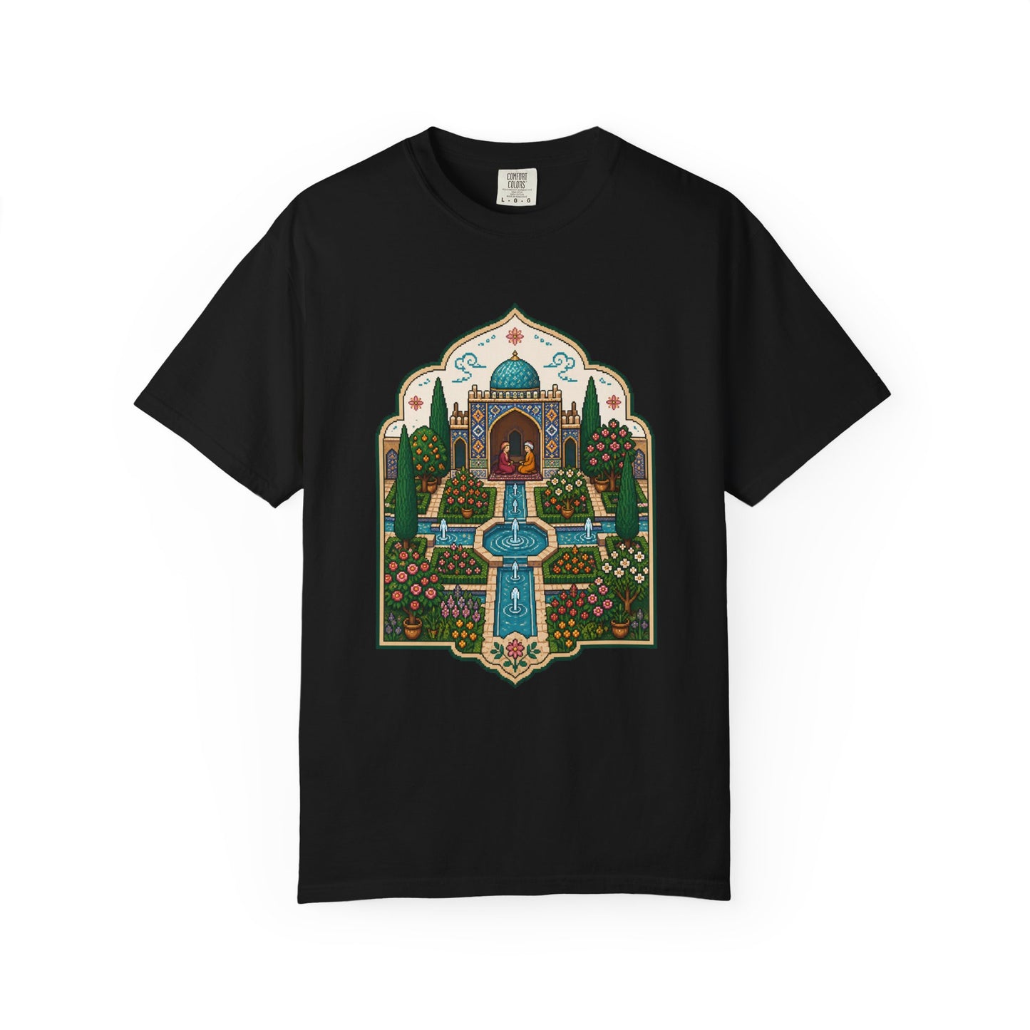 Persian Garden Miniature - Pixel Art Premium Tee