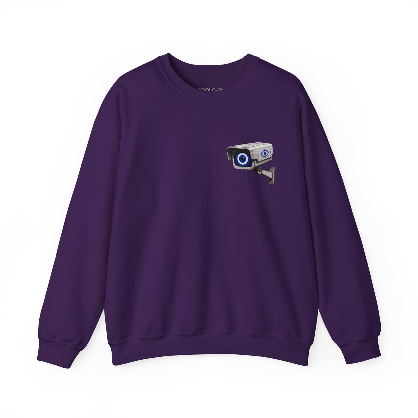 Evil Eye Watching Sweatshirt - Chest Print