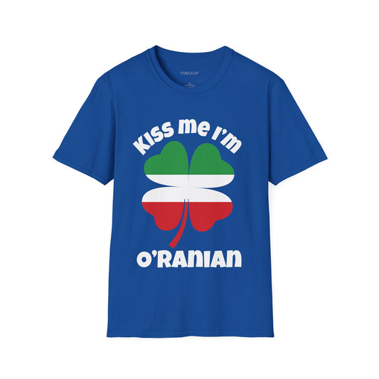 Kiss Me I'm O'Ranian Unisex T-Shirt
