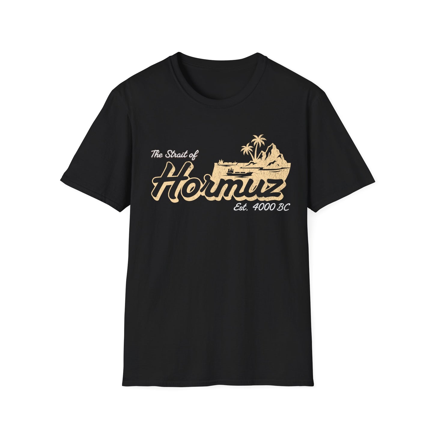 Strait of Hormuz Scene Unisex T-Shirt