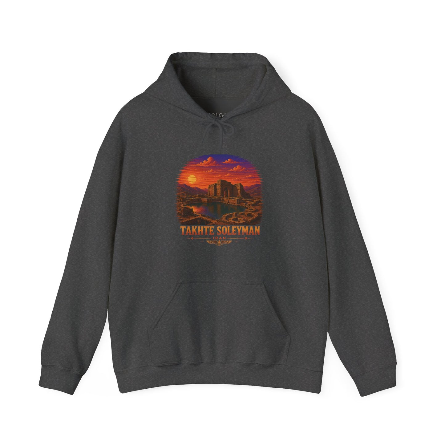 Takhte Soleyman - Pixel Art Hoodie