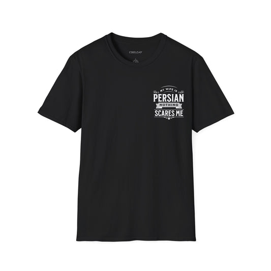 My Wife is Persian - Chest Print Unisex T-Shirt