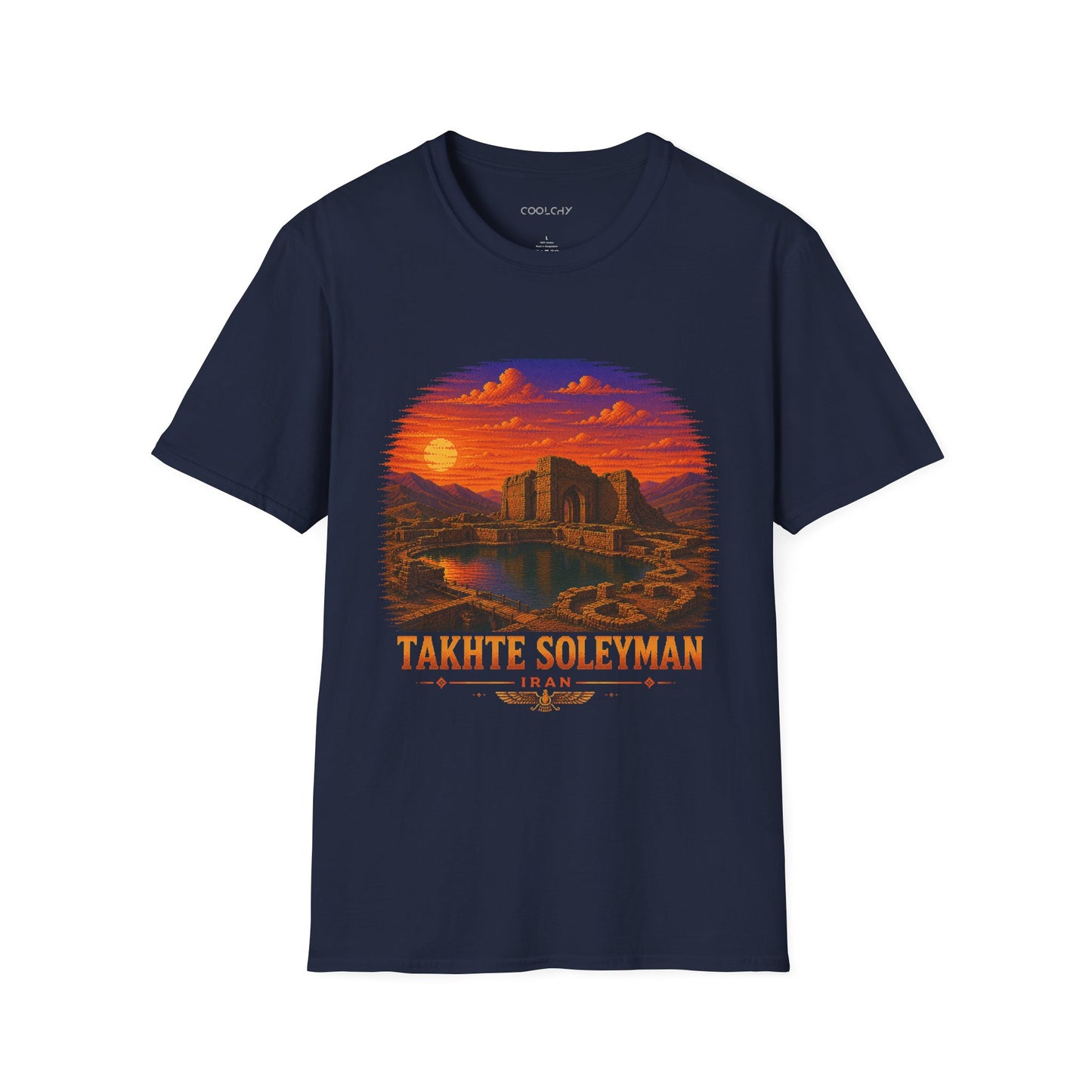 Takhte Soleyman - Pixel Art Unisex T-Shirt