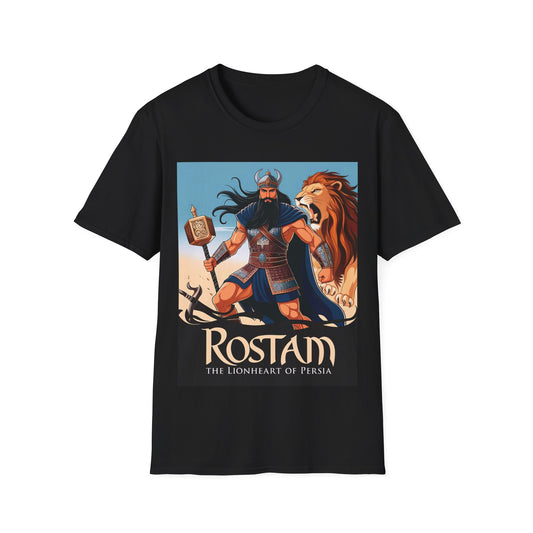 Rostam, the Lionheart of Persia Unisex T-Shirt