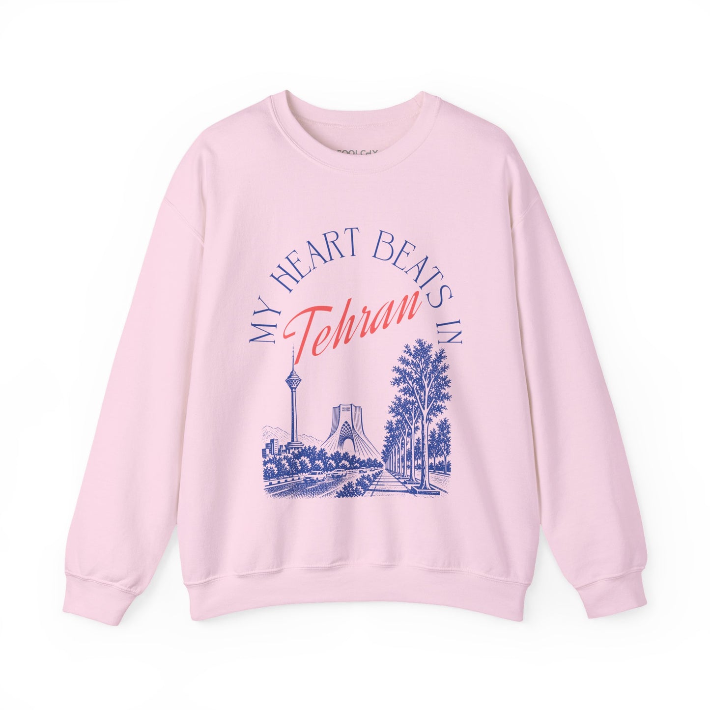 My Heart Beats in Tehran Sweatshirt