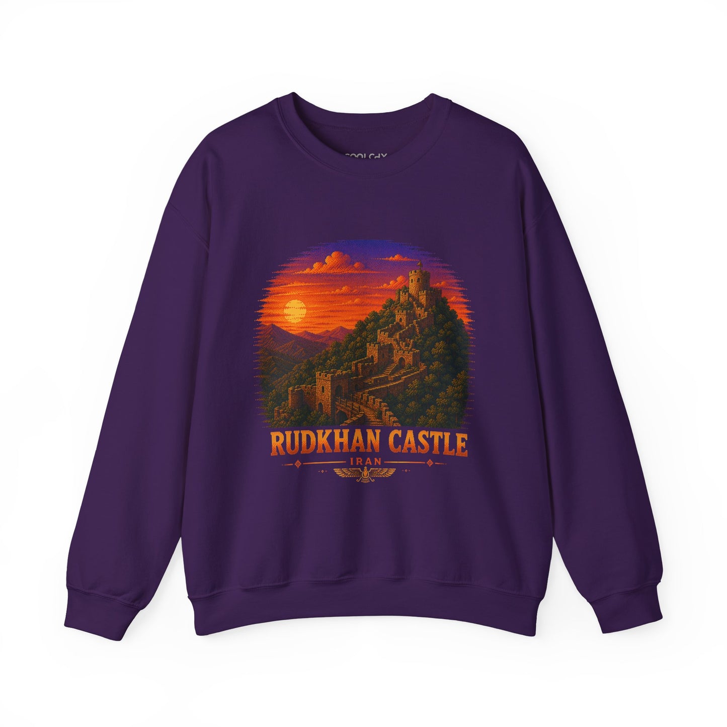 Rudkhan Castle - Pixel Art Sweatshirt