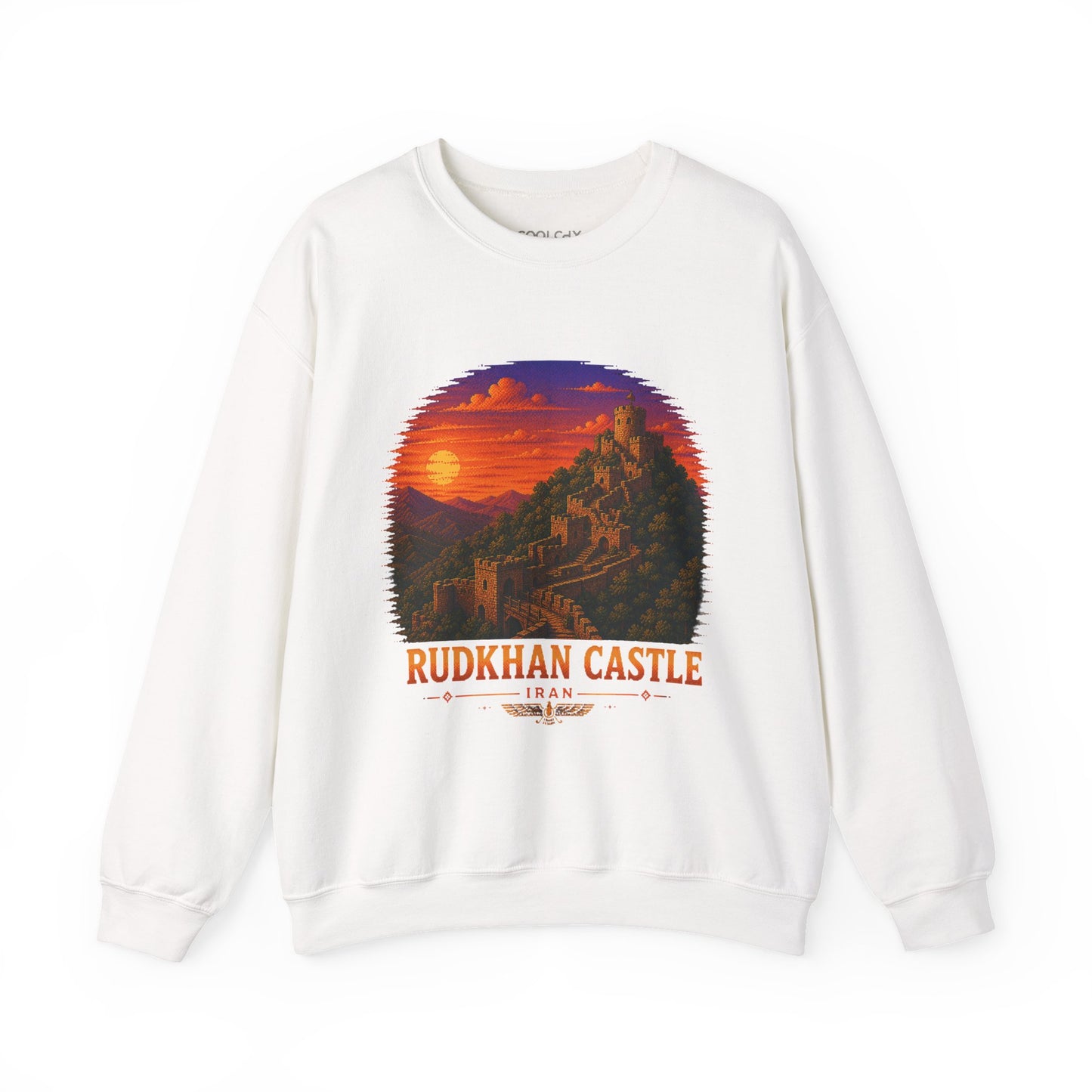 Rudkhan Castle - Pixel Art Sweatshirt