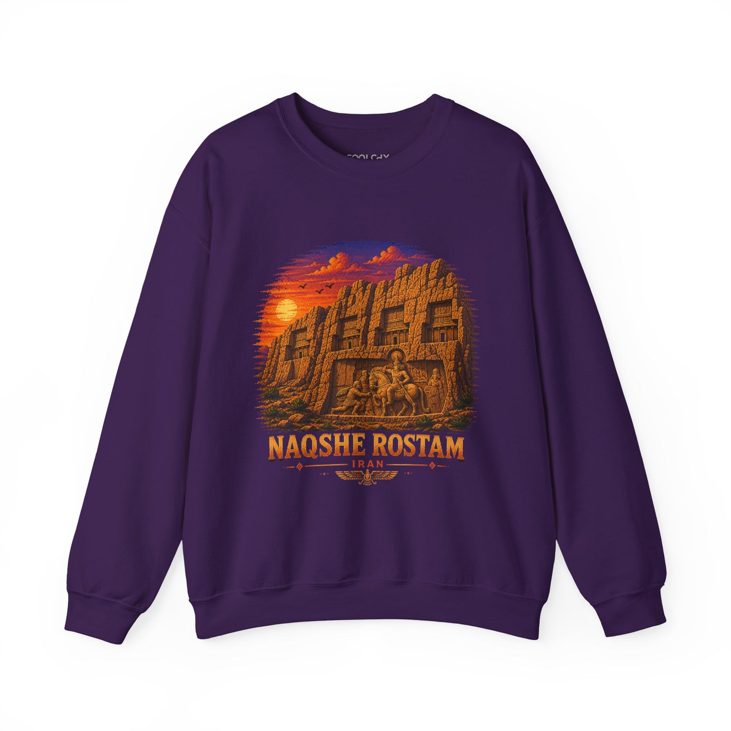 Naqshe Rostam - Pixel Art Sweatshirt