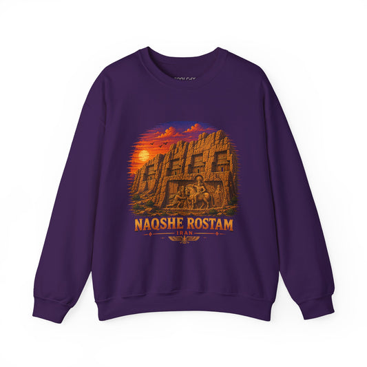 Naqshe Rostam - Pixel Art Sweatshirt