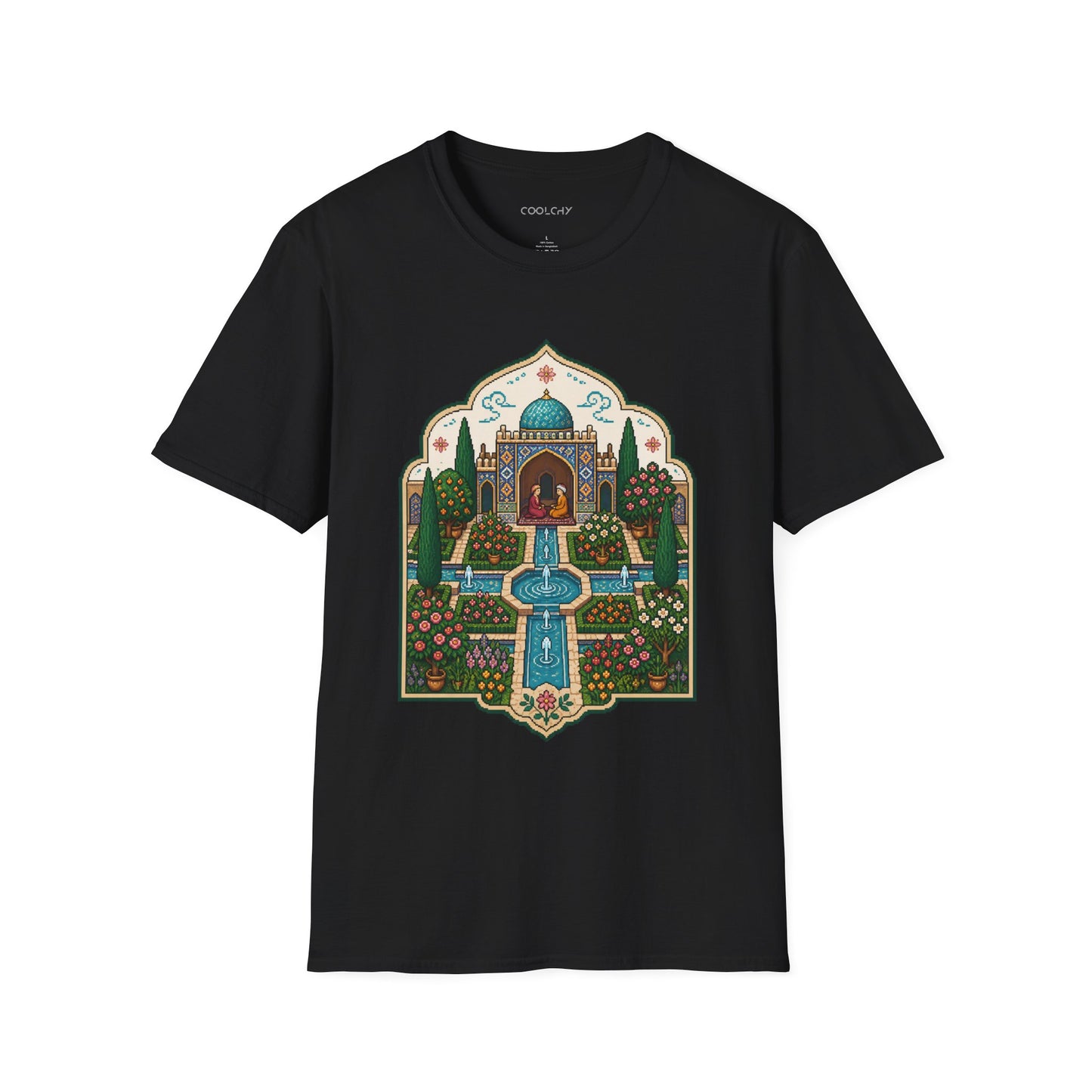 Persian Garden Miniature - Pixel Art Unisex T-Shirt