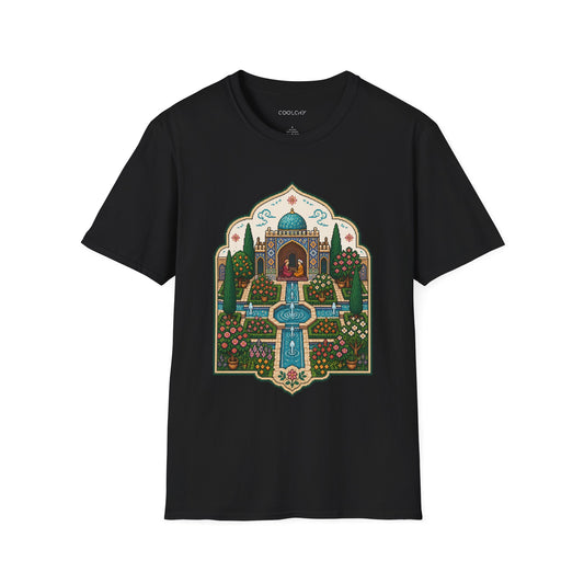 Persian Garden Miniature - Pixel Art Unisex T-Shirt