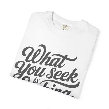 What you seek is seeking you - Rumi Premium Tee