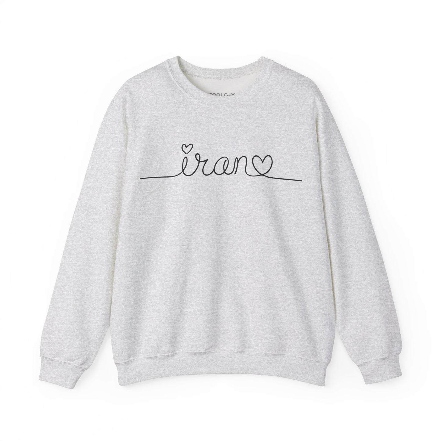 Iran Heart Line Art Sweatshirt