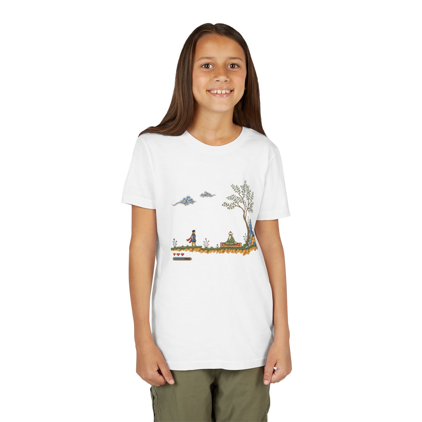 Retro Quest - Pixel Art Youth Tee