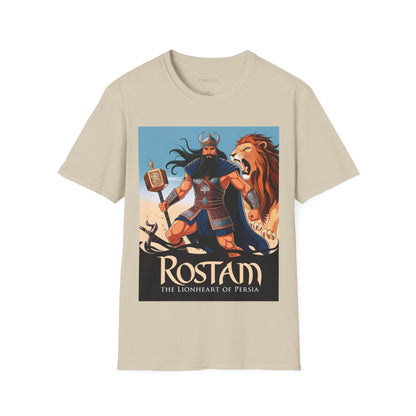 Rostam, the Lionheart of Persia Unisex T-Shirt