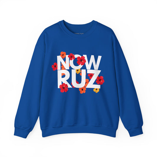 Nowruz - Floral Typography Sweatshirt