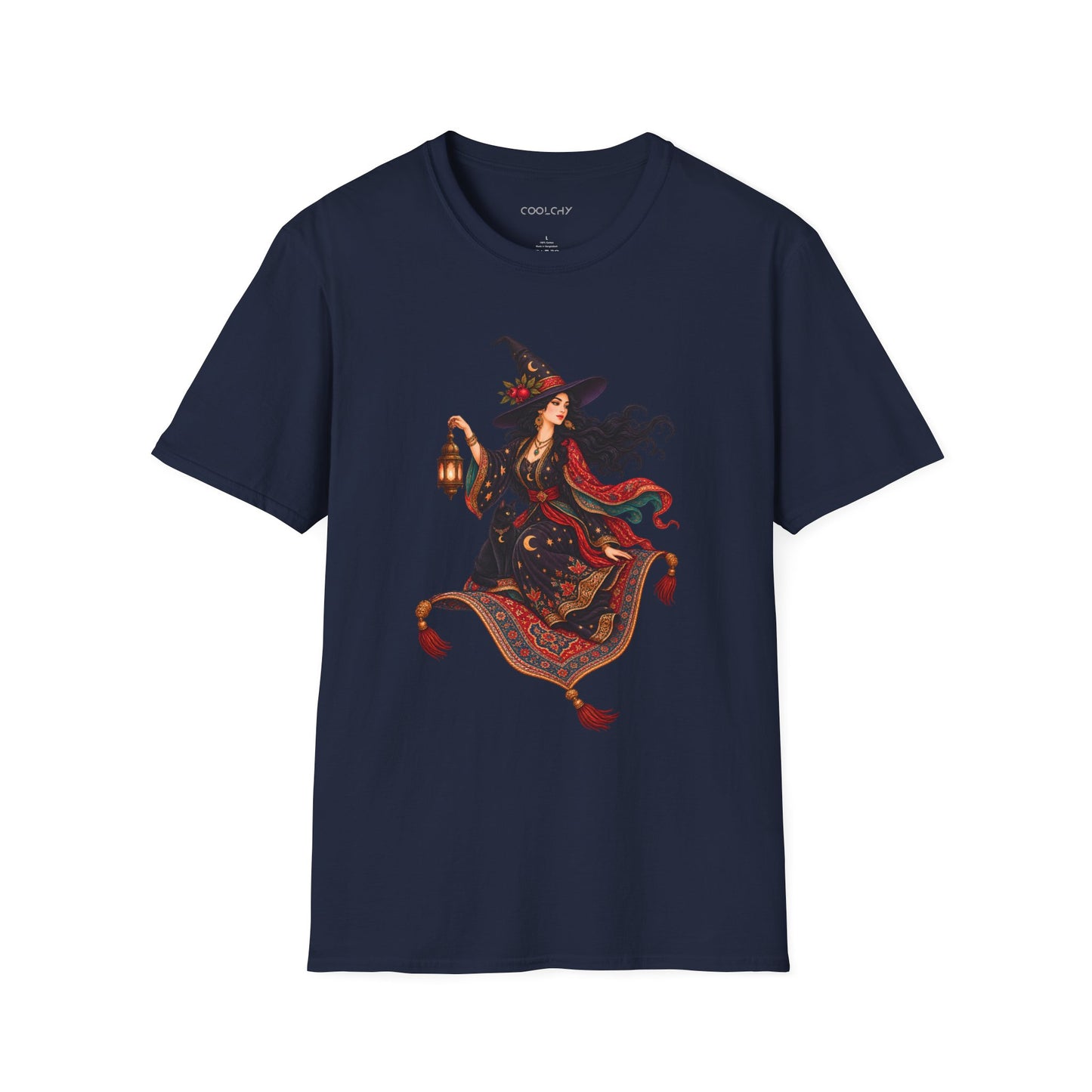 Witch and the Magic Carpet Unisex T-Shirt