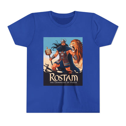 Rostam, the Lionheart of Persia Youth Tee