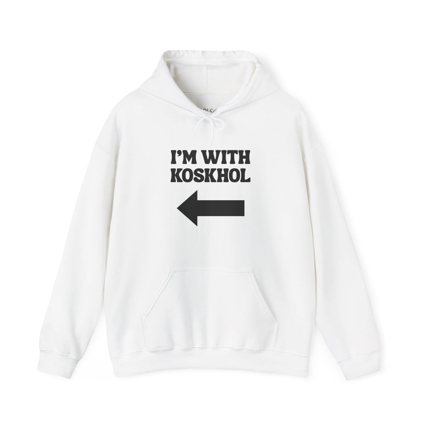 I'm with Koskhol - Right Hoodie