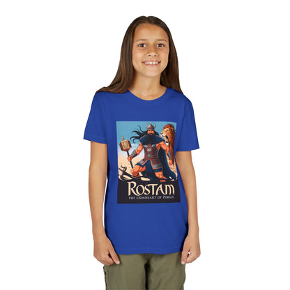 Rostam, the Lionheart of Persia Youth Tee