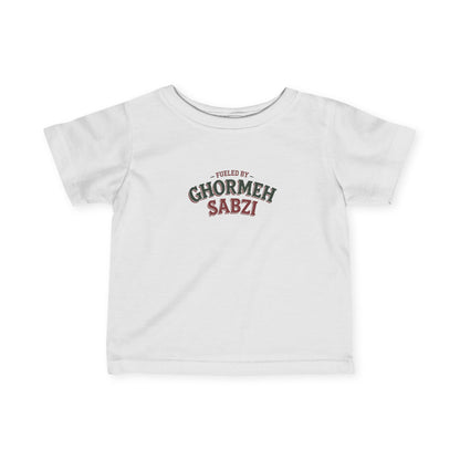 Fueled by Ghormehsabzi Infant Tee
