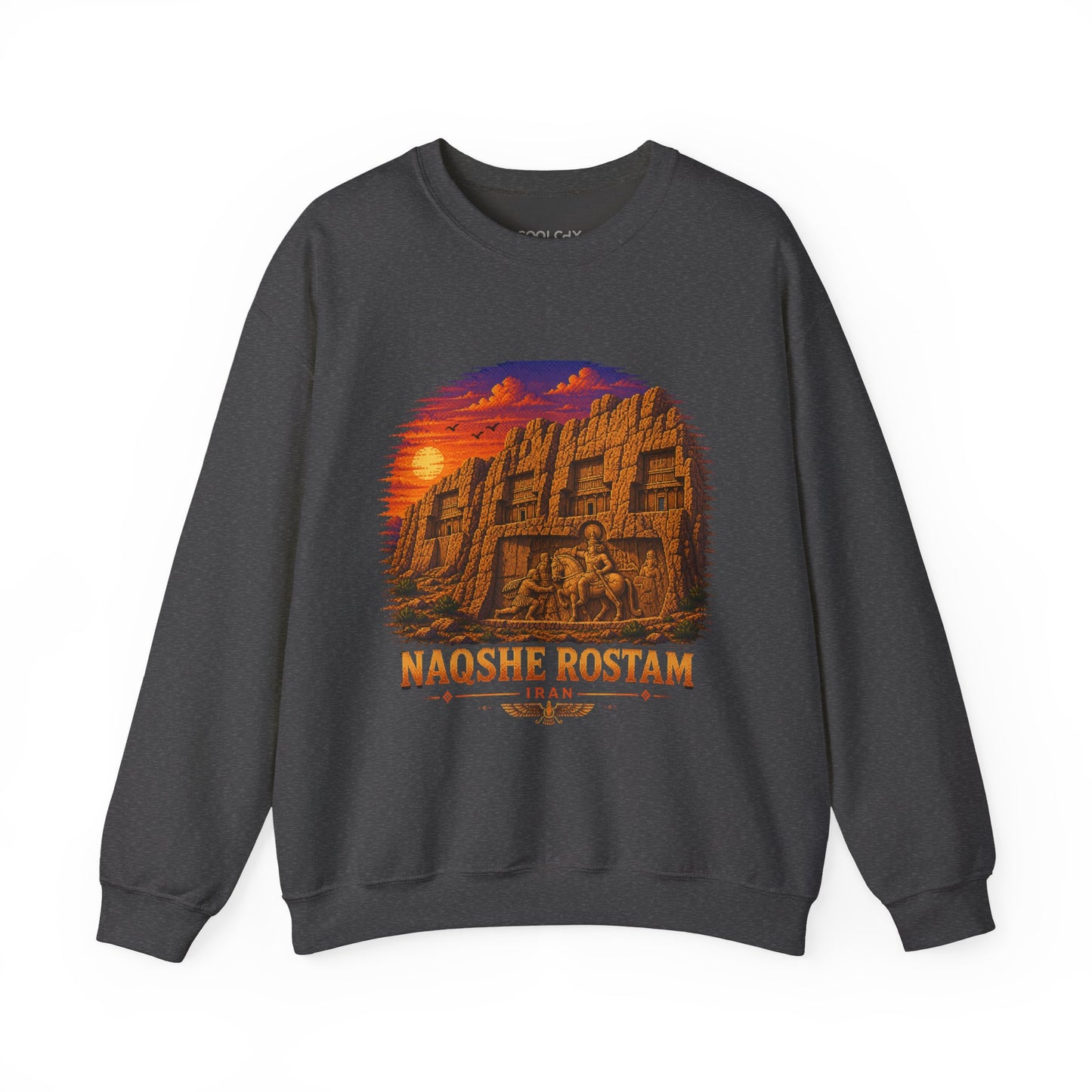 Naqshe Rostam - Pixel Art Sweatshirt