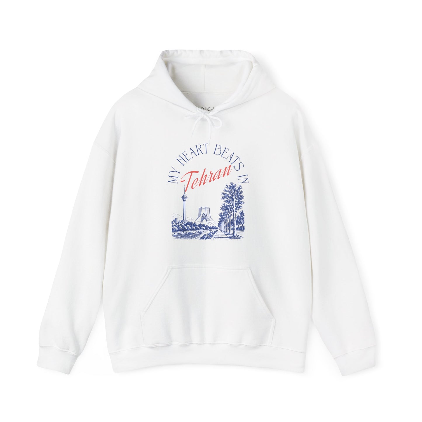 My Heart Beats in Tehran Hoodie