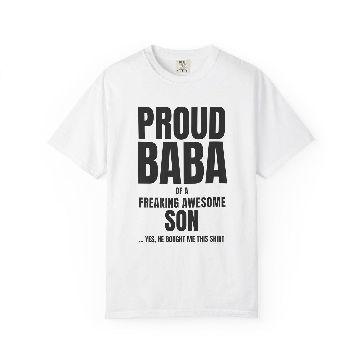 Proud Baba of a Son Premium Tee