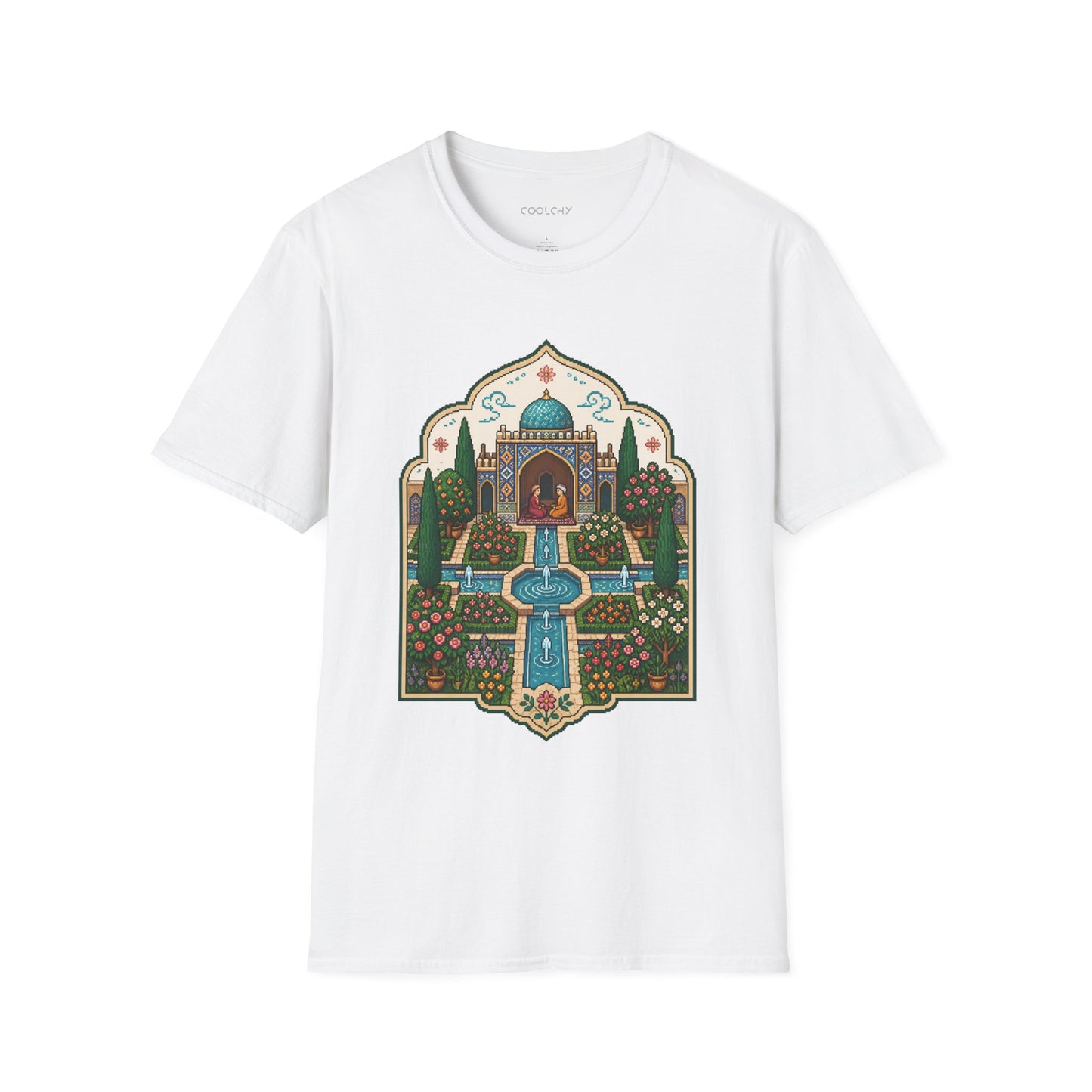 Persian Garden Miniature - Pixel Art Unisex T-Shirt
