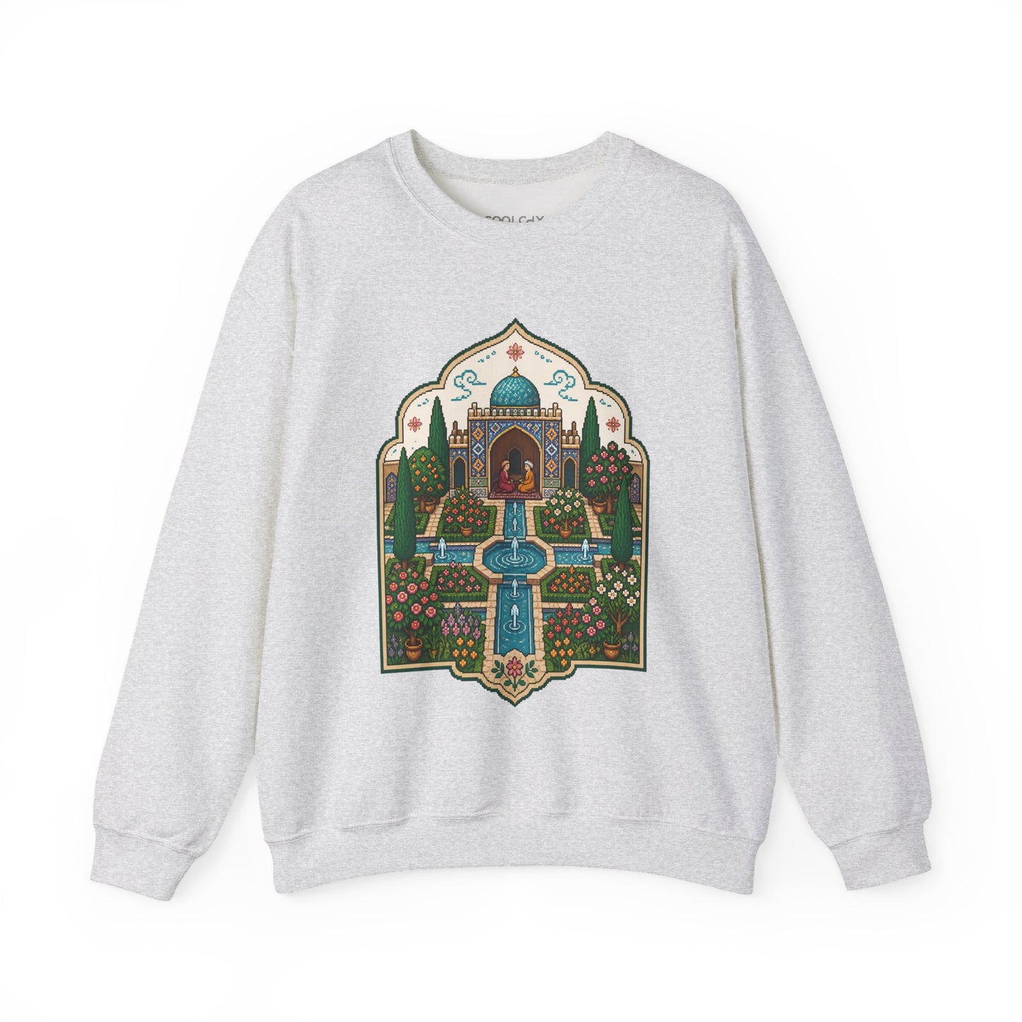 Persian Garden Miniature - Pixel Art Sweatshirt