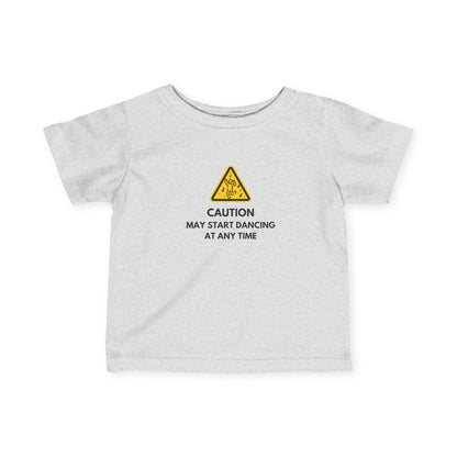 Dance Caution Sign Infant Tee