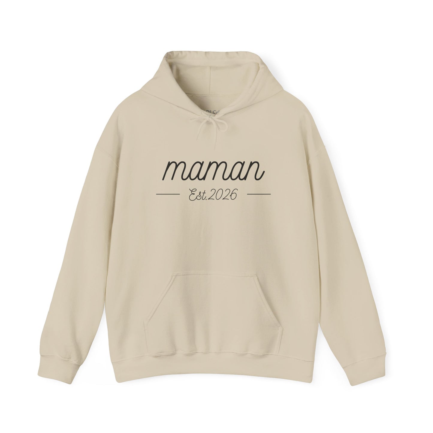 Maman, Est 2026 Hoodie