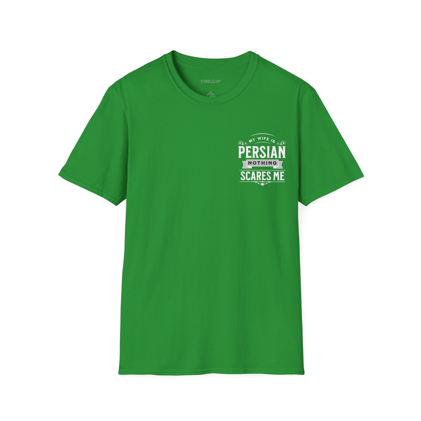 My Wife is Persian - Chest Print Unisex T-Shirt