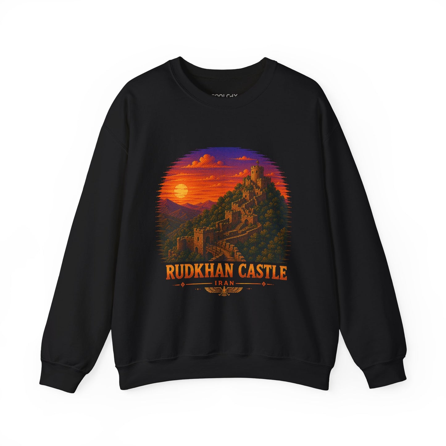 Rudkhan Castle - Pixel Art Sweatshirt
