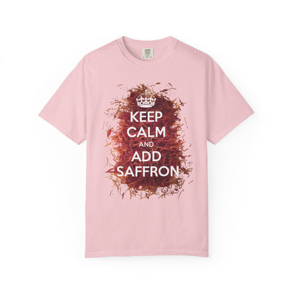 Keep Calm and Add Saffron Premium Tee