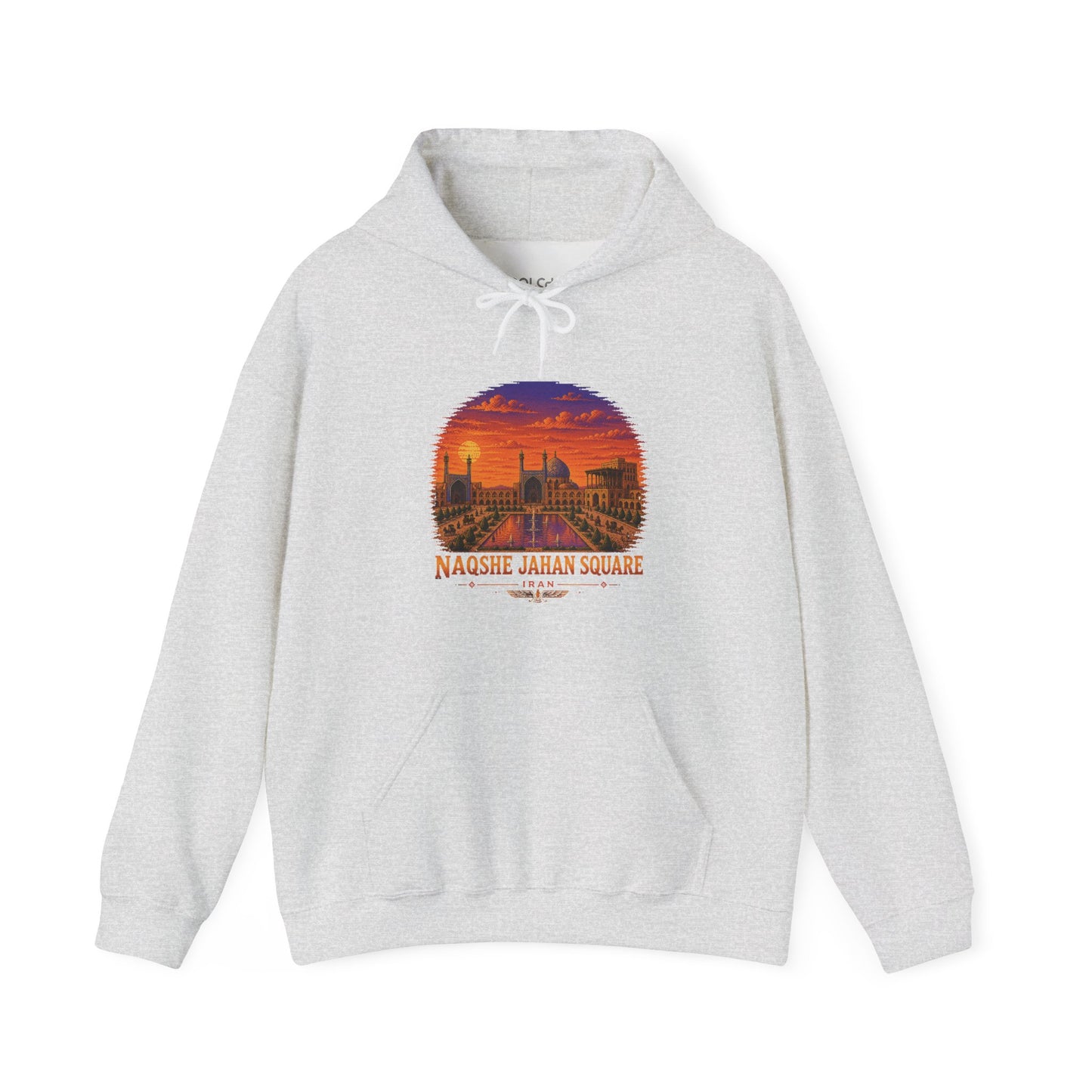 Naqshe Jahan Square - Pixel Art Hoodie