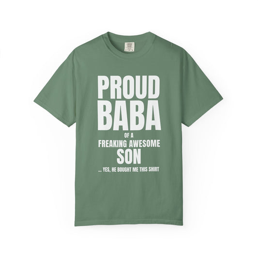 Proud Baba of a Son Premium Tee
