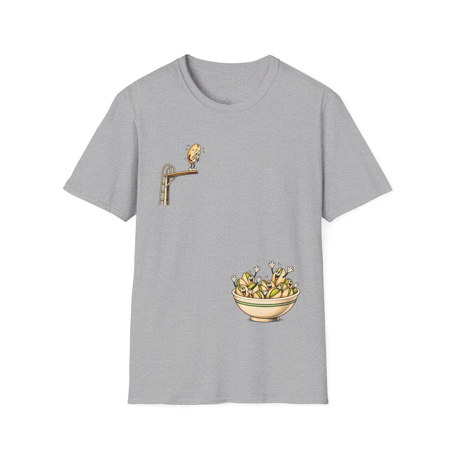 Diving Pistachio Unisex T-Shirt