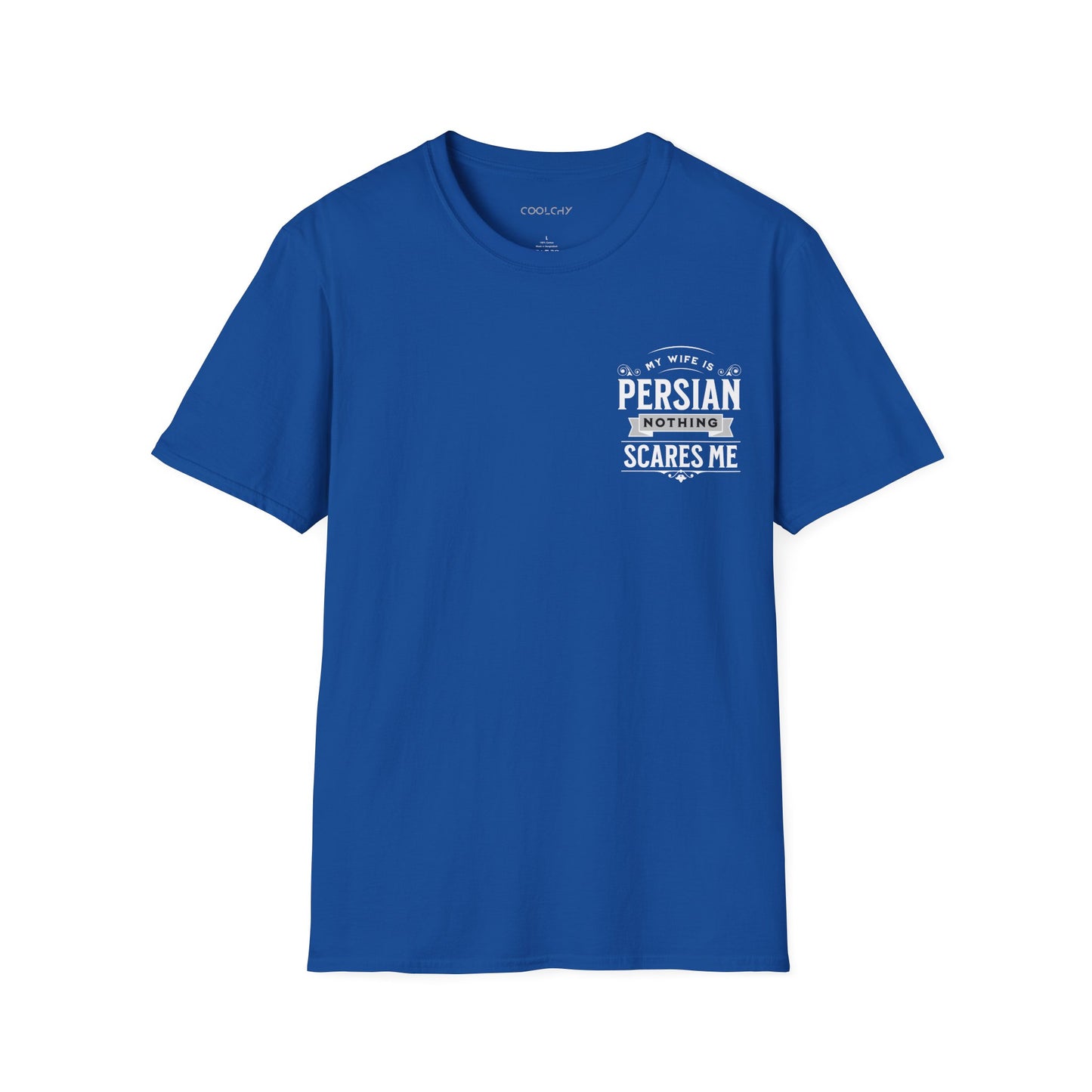 My Wife is Persian - Chest Print Unisex T-Shirt