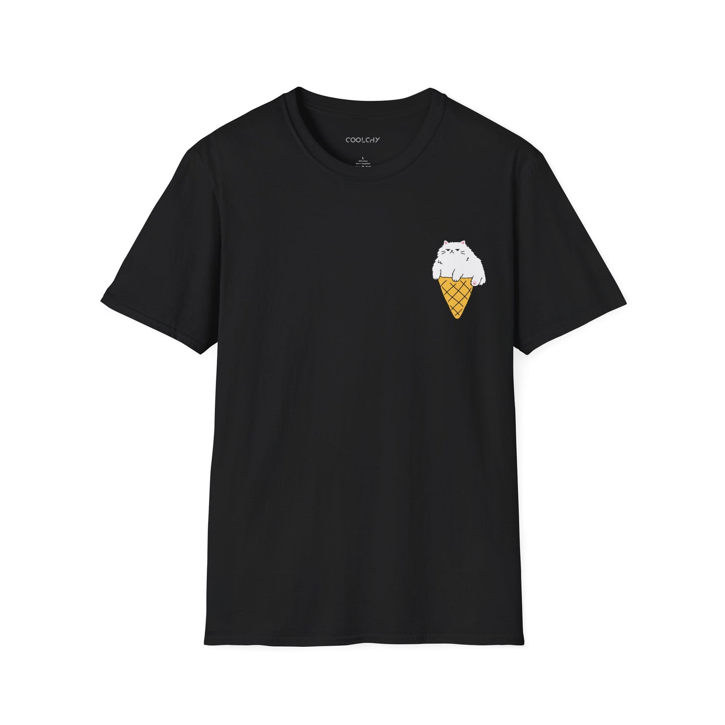 Persian Ice Cream Cone - Chest Print Unisex T-Shirt